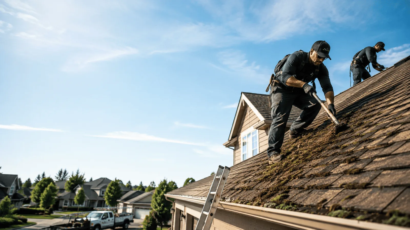 Roof Moss Removal in South Windsor, CT near me